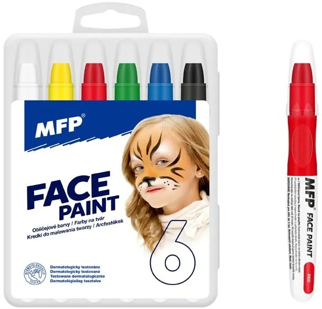 Farba na tvár Farby na tvár MFP 6ks set