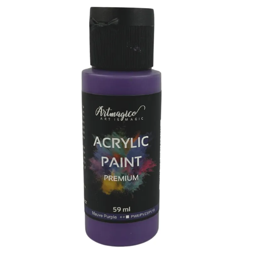 Artmagico - akrylové farby Premium 59 ml Farba: Mauve purple