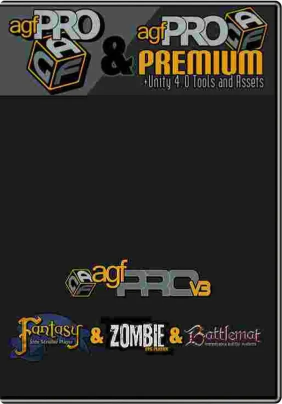 Hra na PC MEGA BUNDLE: AGFPRO + Premium + Zombie + Fantasy + BattleMat, elektronická licen