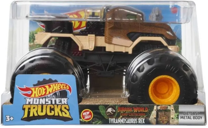 Auto Hot Wheels Monster Trucks Veľký Truck - Jurský Dino