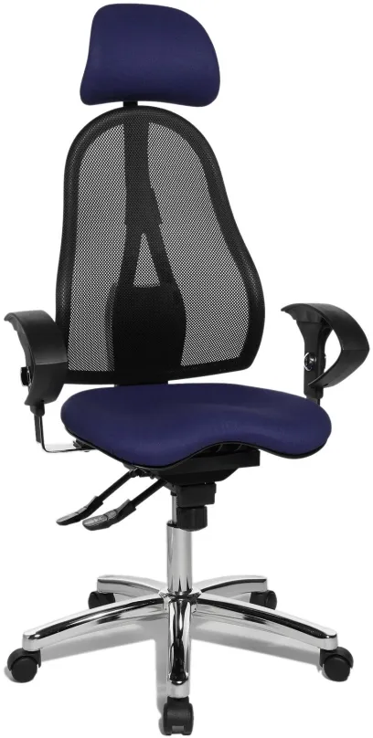 Kancelárska stolička TOPSTAR Sitness 45 tmavo modrá