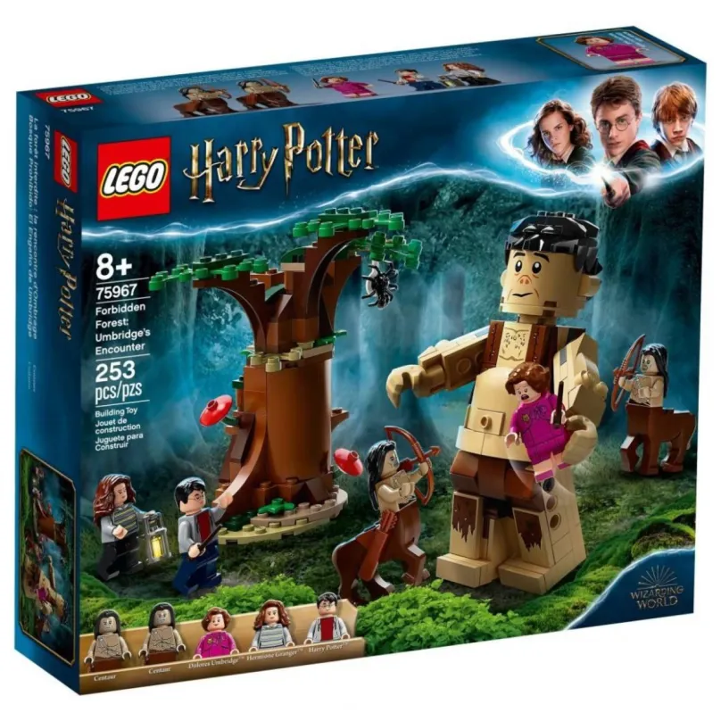 LEGO® Harry Potter™ 75967 Zapovedaný les: Stretnutie Pazúra a profesorky Umbridgeovej