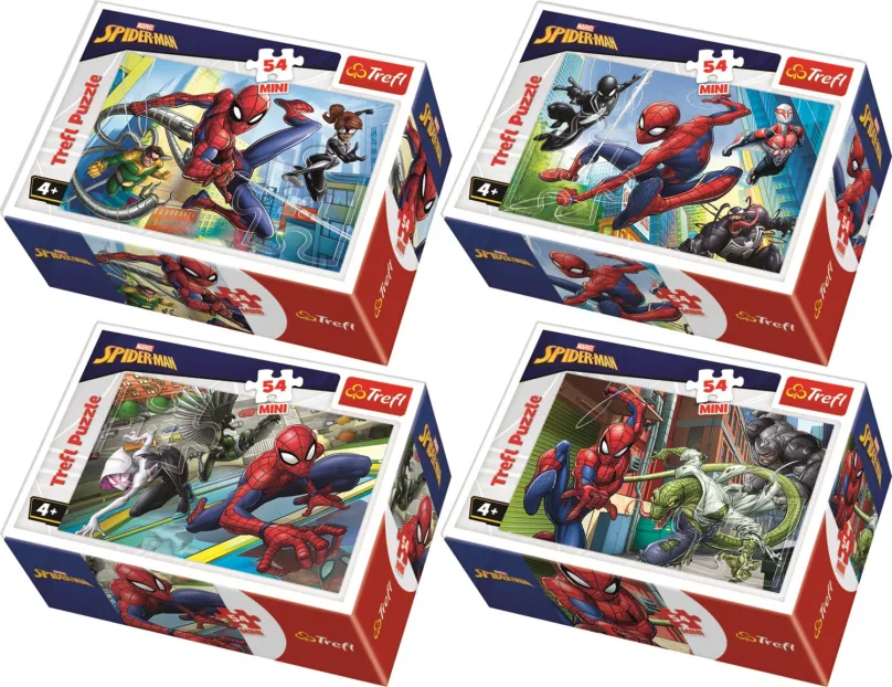 TREFL Displej Puzzle Spiderman a priatelia 54 dielikov (40 ks)