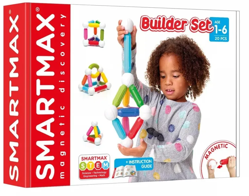 Stavebnica SmartMax - Stavebný set - 20 ks