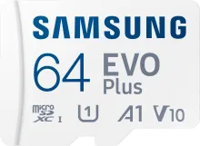 Pamäťová karta Samsung microSDXC 64GB EVO Plus + SD adaptér