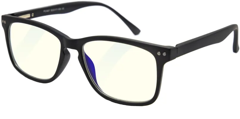Okuliare na počítač GLASSA Blue Light Blocking Glasses PCG 07, dioptria: +0.00 čierna