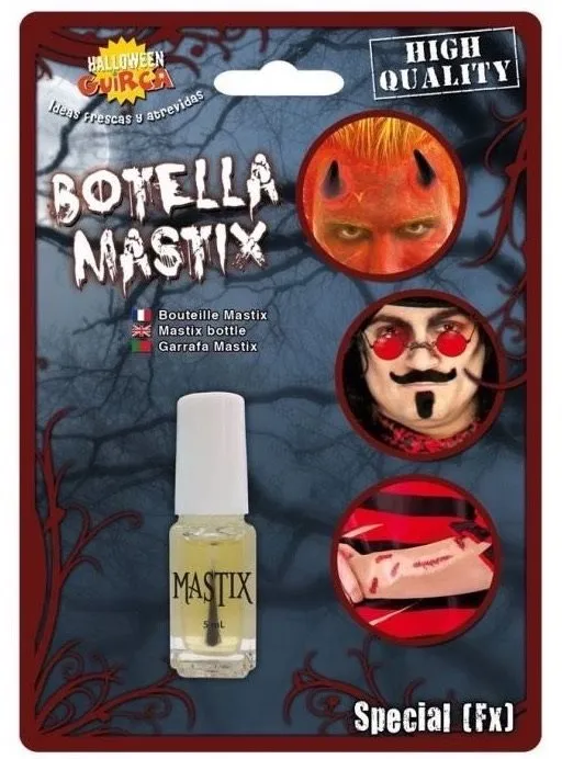 Lepidlo Lepidlo Mastix - Halloween - 5 ml, lepidlo (prírodná živica) na latexové aplik