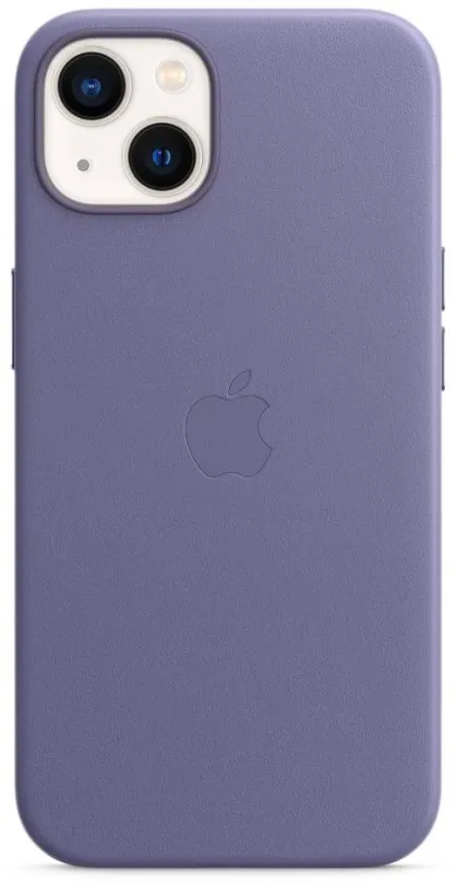 Kryt na mobil Apple iPhone 13 Kožený kryt s MagSafe orgovánovo purpurový