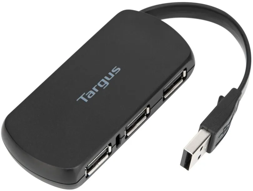 USB Hub TARGUS 4-Port USB Hub, , pripojenie pomocou USB-A USB 2,0, ďalšie konektory: 4 ks