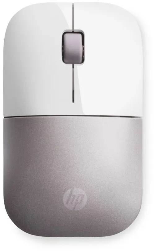 Myš HP Wireless Mouse Z3700 White Pink, bezdrôtová, optická, symetrická, pripojenie cez b