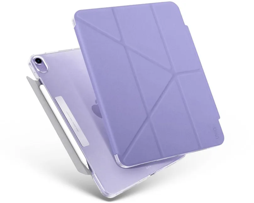 Puzdro na tablet Uniq Camden antibakteriálne puzdro pre iPad Air 10.9" (2022/2020) fialové