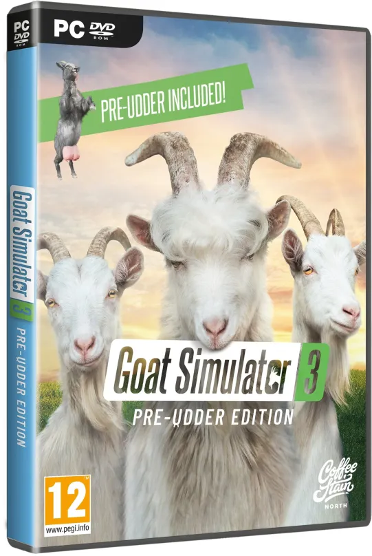 Hra na PC Goat Simulator 3 Pre-Udder Edition, krabicová verzia, žáner: akčný a simulátor,