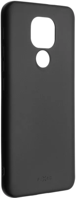 Kryt na mobil FIXED Story pre Motorola Moto E7 Plus čierny