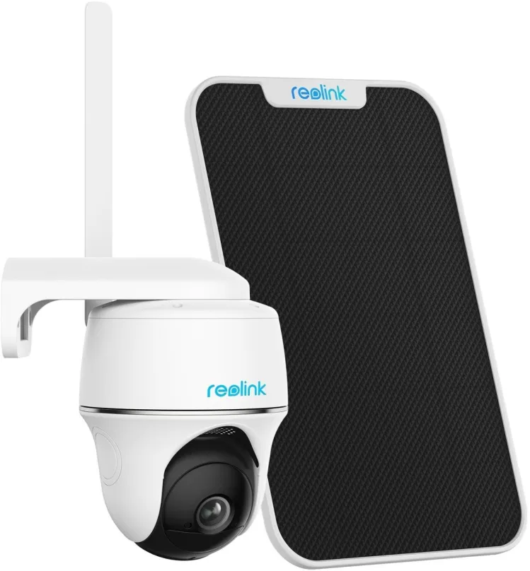 IP kamera Reolink Go PT Plus+Solar panel, vnútorné a vonkajšie, detekcia pohybu a bezpečno