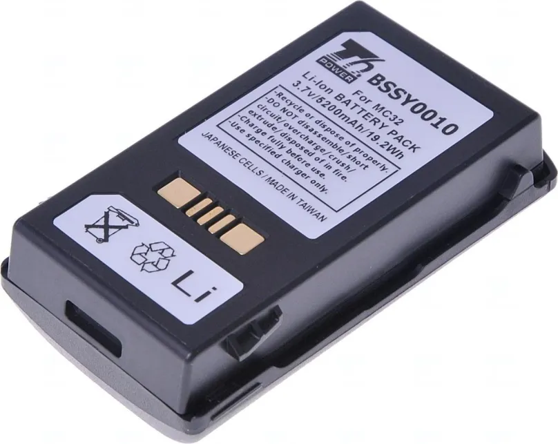 Nabíjacia batéria T6 Power pre Motorola MC32N0-G, Li-Ion, 5200 mAh (19,2 Wh), 3,7 V