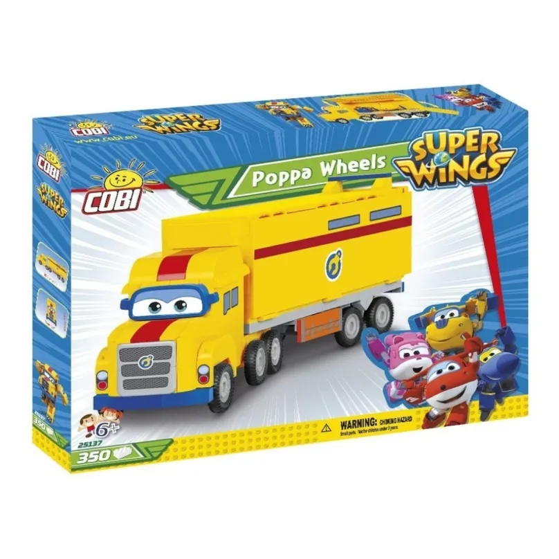 COBI 25137 SUPER WINGS Nákladiak Poppa Wheels