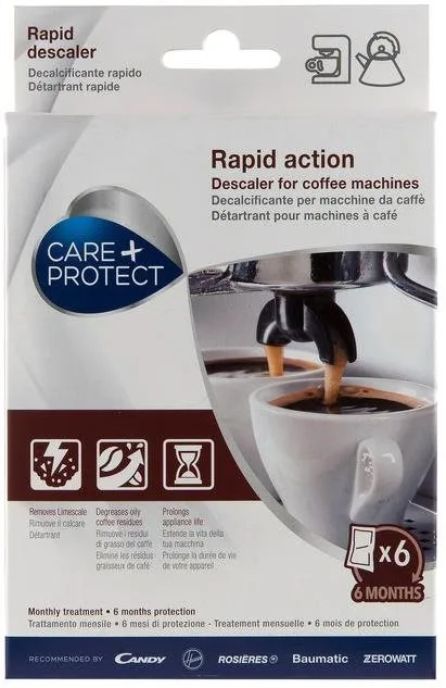 Odvápňovač CARE + PROTECT CDL6001/1 Rapid Action, 6 sáčkov