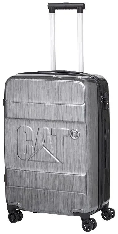 Cestovný kufor Caterpillar cestovný kufor Cargo, 34 l - strieborný