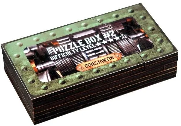 Hlavolam RECENTTOYS Puzzle Box #2, materiál drevo, vhodné od 14 rokov
