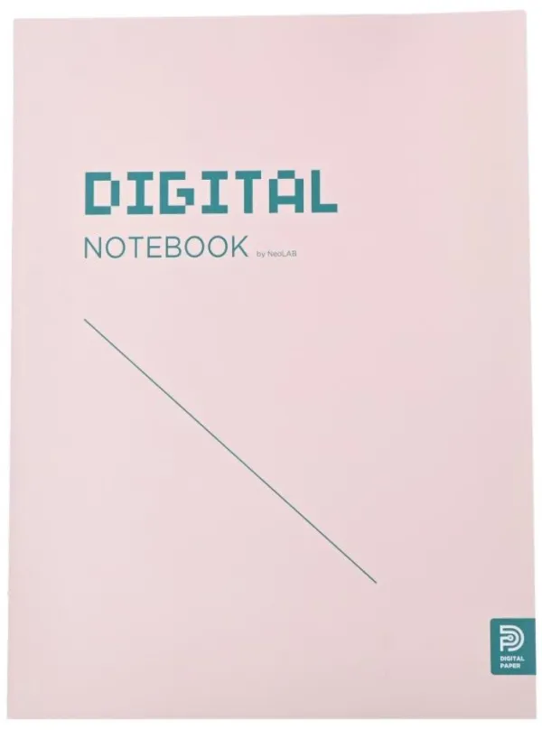 Zápisník NEO SMARTPEN Neo Digital linajkový, ružový