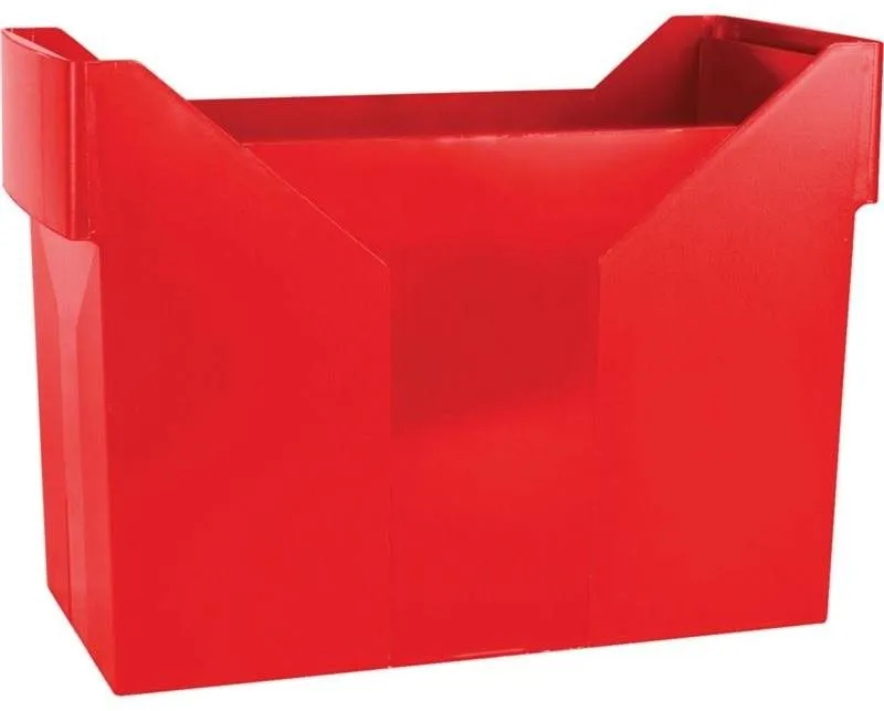 Archivačná krabica DONAU na závesné dosky, červená