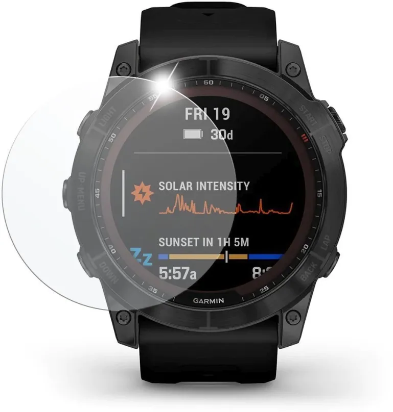 Ochranné sklo FIXED pre smartwatch Garmin Fénix 7X 2ks v balení číre