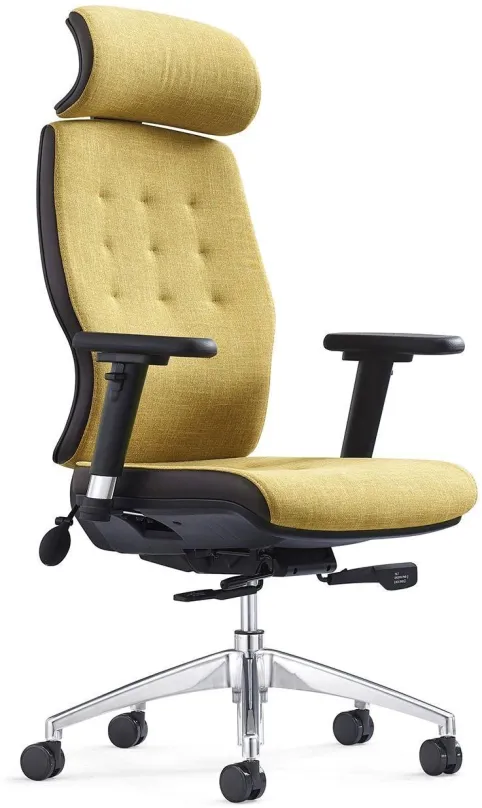 Kancelárska stolička MOSH Elite H žlto-hnedá