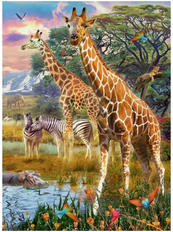 Puzzle Ravensburger 129430 Džungľa 150 dielikov