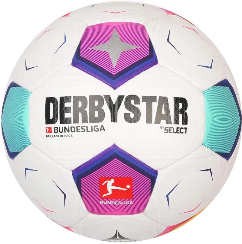Futbalová lopta Derbystar Bundesliga 2023 Brillant veľ. 5