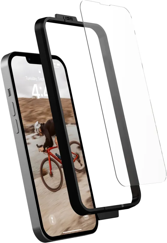 Ochranné sklo UAG Glass Screen Shield iPhone 14, pre Apple iPhone 14, zaoblenie 2.5D, tvrd