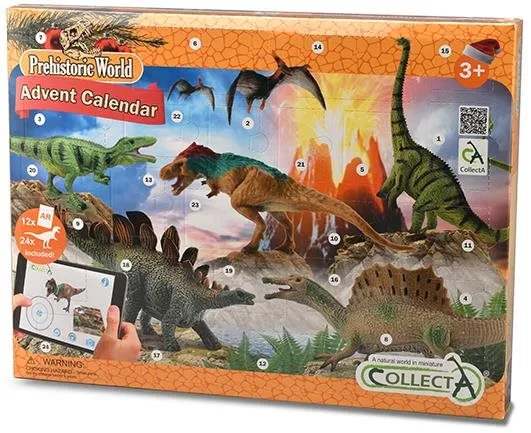 Adventný kalendár Adventný kalendár-dinosauri