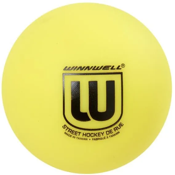 Hokejbalová loptička Winnwell Balónik, žltá, Soft