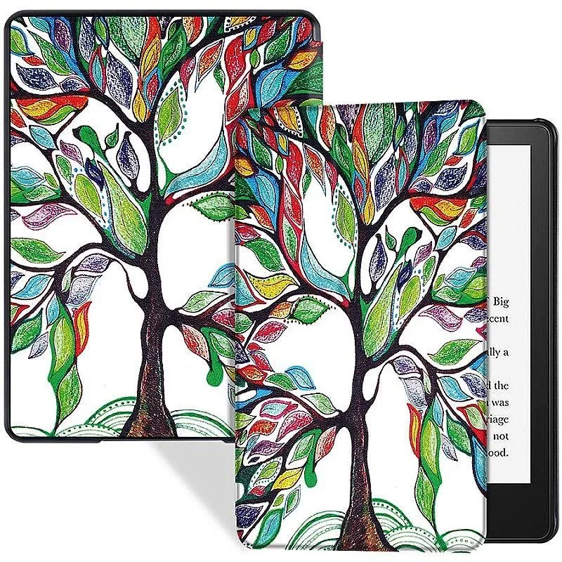 Púzdro na čítačku kníh Durable Lock KPW-16 - Púzdro pre Amazon Kindle Paperwhite 5 (2021) - Tree