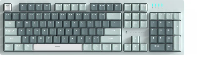 Herná klávesnica ThundeRobot Wired Mechanical Keyboard Brown switch K104