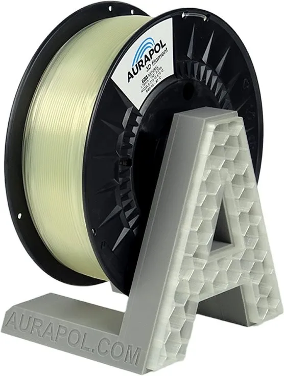 Filament AURAPOL PLA 3D Filament Natural 1 kg 1,75 mm AURAPOL