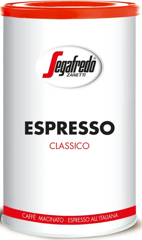Káva SEGAFREDO ESPRESSO CLASSICO mletá 250g, mletá, zmes kávových odrôd, miesto praženia