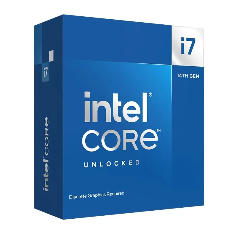 Procesor Intel Core i7-14700KF, 20 jadrový, 28 vlákien, 3,4 GHz (TDP 253W), Boost 5,6 GHz,