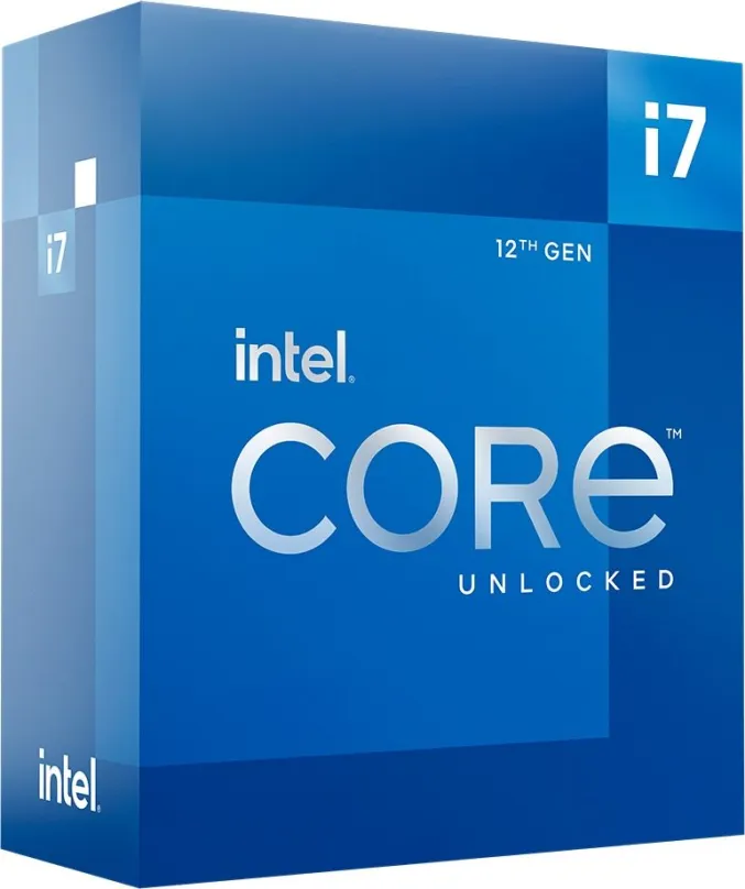 Procesor Intel Core i7-12700K, 12 jadrový, 20 vlákien, 3,6 GHz (TDP 125W), Boost 5 GHz, 25