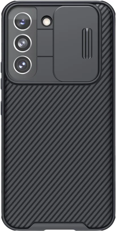 Kryt na mobil Nillkin CamShield Pre Zadný Kryt pre Samsung Galaxy S22 Black