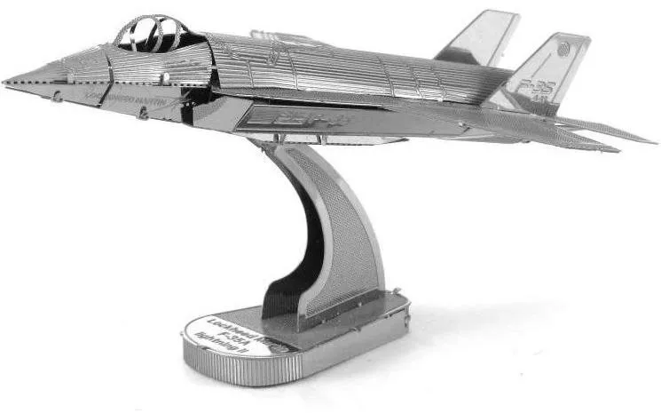3D puzzle Metal Earth 3D puzzle Stíhacie lietadlo F-35 Lightning II