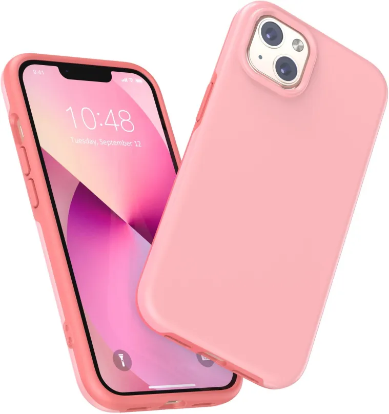 Kryt na mobil Choetech iPhone 13 MFM PC+TPU Phone Case, 6.1inch, pink, pre Apple iPhone 13