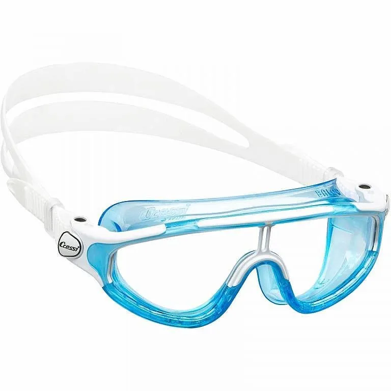 Plavecké okuliare Cressi BALOO, detské, 2-7 rokov číre sklá, modrá