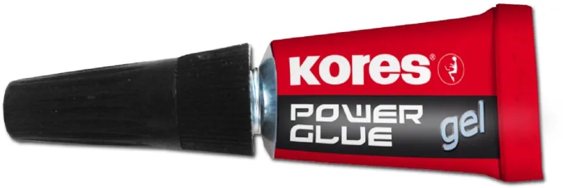 Sekundové lepidlo KORES Power Glue Gel 3 x 1 g