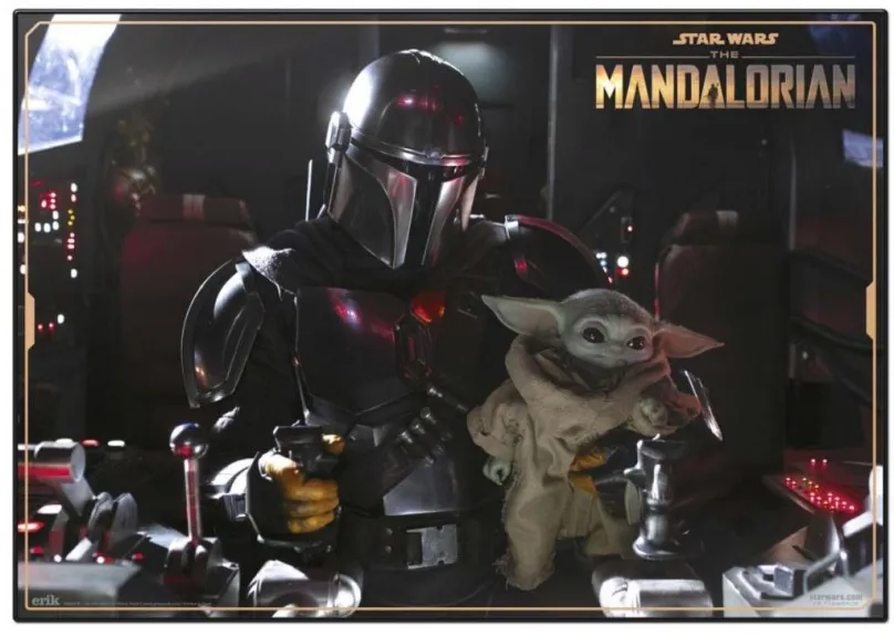 Podložka na stôl Star Wars: The Mandalorian - podložka na stôl