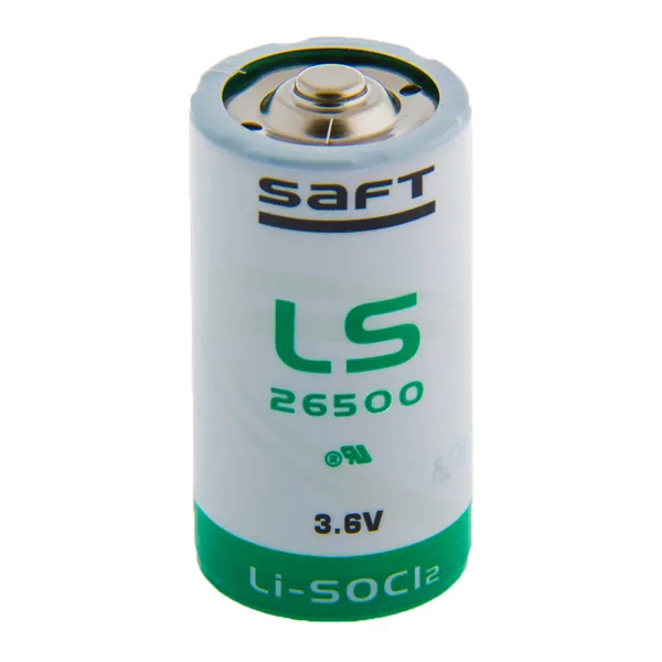 Batéria lítiová, R14, 3.6V, Saft, SPSAF-26500-STD, C LS26500