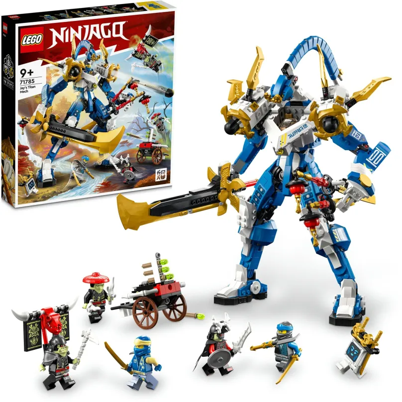 LEGO stavebnica LEGO® NINJAGO® 71785 Jayov titánsky robot