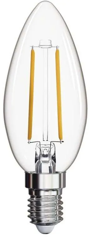 LED žiarovka EMOS LED žiarovka Filament Candle 1,8 W E14 teplá biela