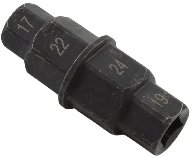 Kľúč IMBUS kľúč na predné koleso 17-19-22-24 mm