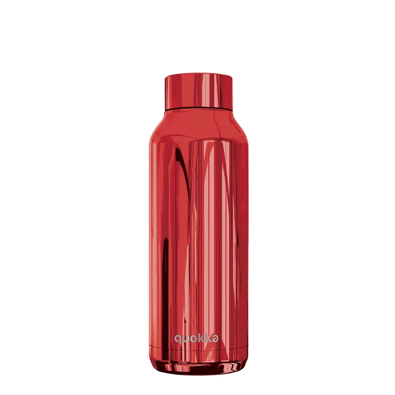 Nerezová fľaša Solid Sleek 510 ml, Quokka, červená