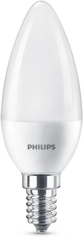 LED žiarovka Philips LED sviečka 7-60W, E14, Matná, 2700K